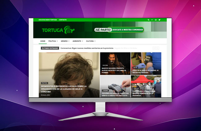 Diario Tortuga website